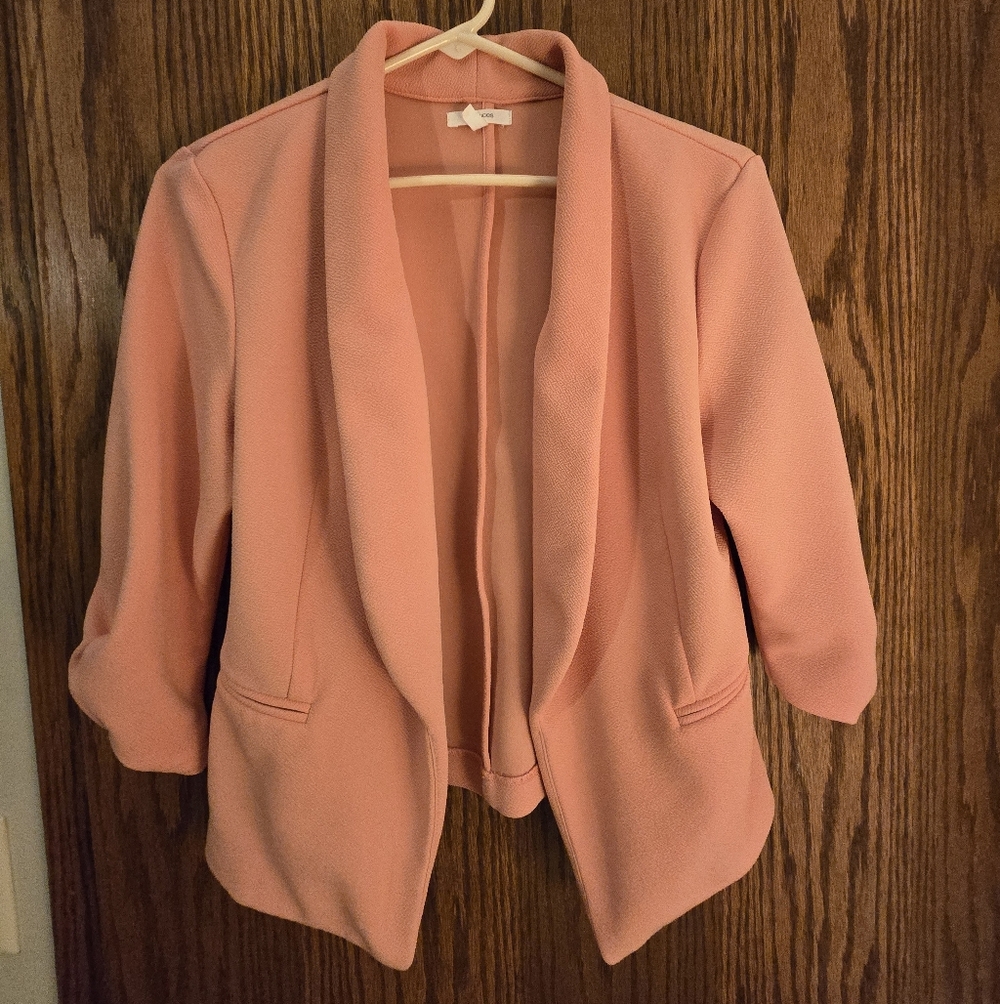 Women's Peach Blazer